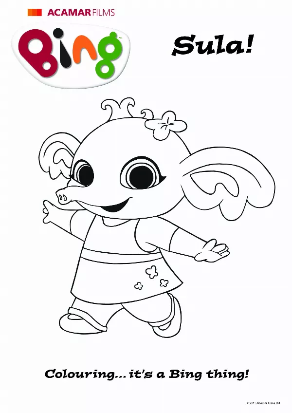 Sula Colouring Sheet